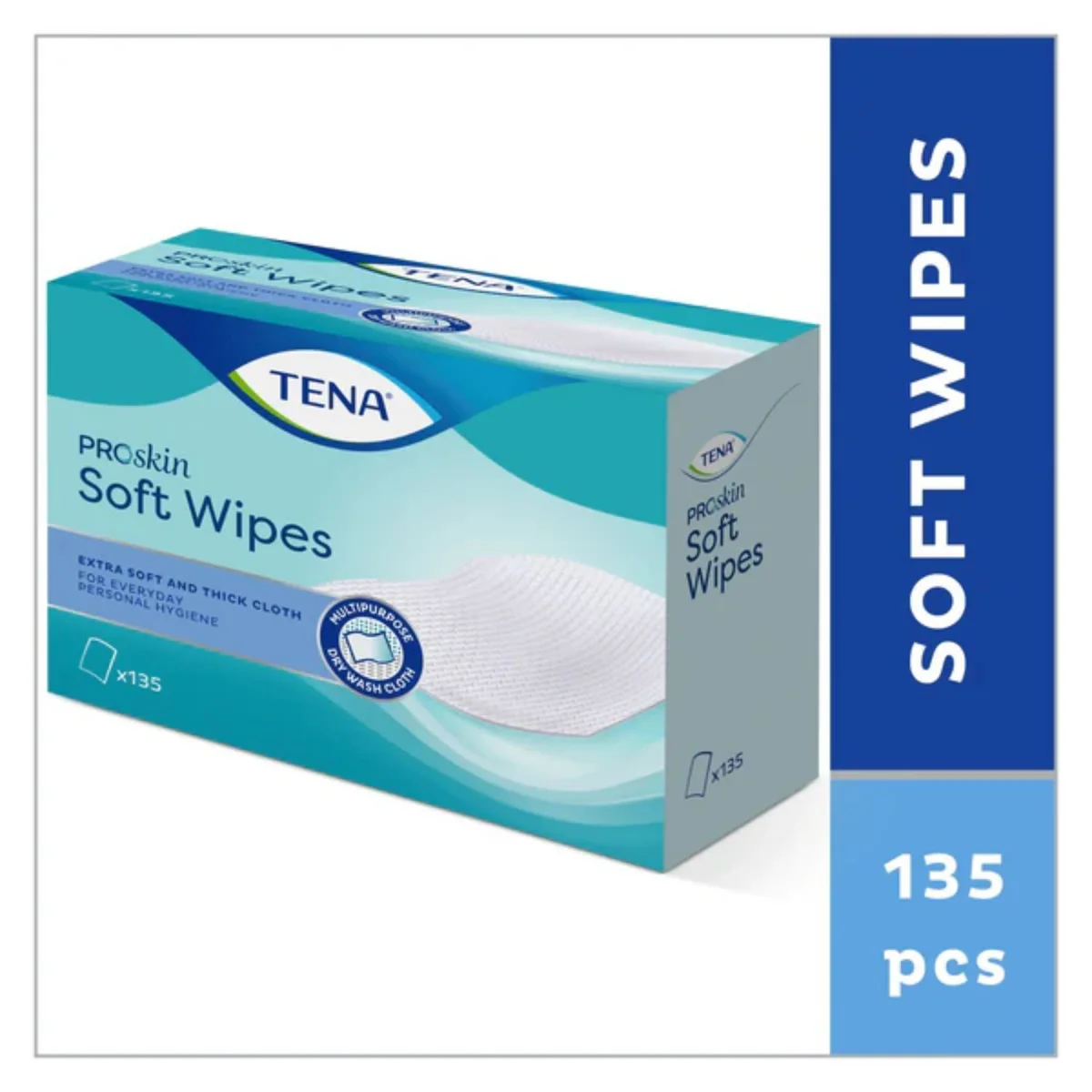 CAR740700__PK_ba019e33-2bd3-45ce-a9ee-3eb334f50395.jpg Tena Soft Wipes 19x30cm - Image 1