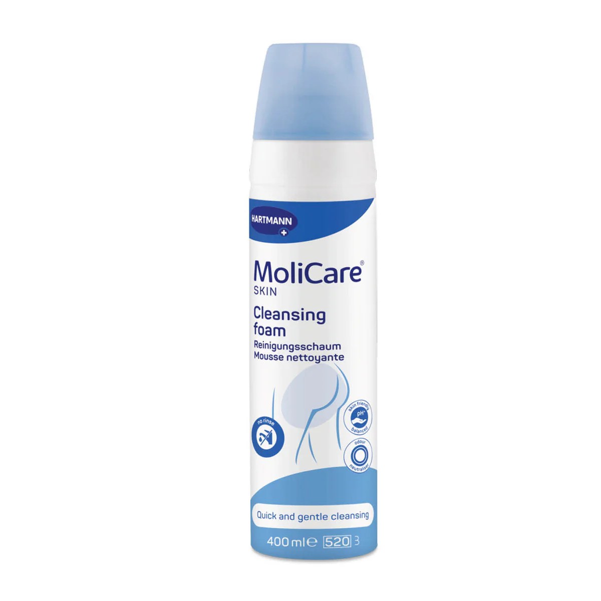 HAR995710.2_EA.jpg Molicare Skin Cleansing Foam 400ml - Image 1