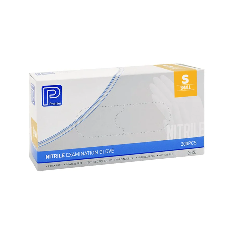 premier-premier-nitrile-powder-free-gloves-small-aim0294--bx-32573320167507.jpg Premier Glove Exam Nitrile Powder Free - Image 1