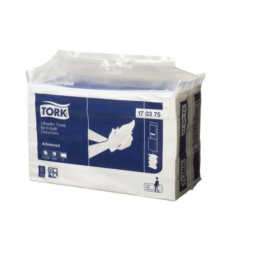 BW170375_L_1_5fb25707-32bf-4e7b-a853-a668134496d2.jpg Tork Ultraslim Multifold Hand Towel For Inbuilt Dispensers Advanced - Image 1