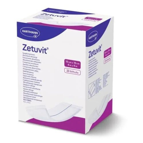 HAR413701.7_L_1.jpg Hartmann ZETUVIT 10x10cm STERILE (25) - Image 1