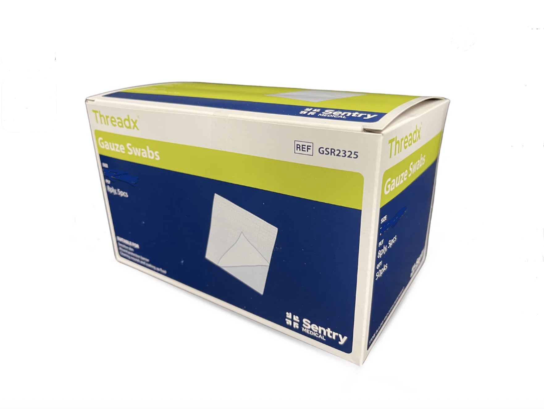 WCSY690-50 Gauze Swabs Sterile 10cmx10cm PKT 50 - Image 1